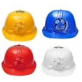 thumbnail image 2 of Industrial Safety Helmet with Solar Cooling Fan Construction Worker Hard Hat Blue Life Safety Protection, 2 of 7