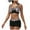 White, variant on VBVC Womens Summer Bikini Swimsuits Sexy High Waist Comfortable Solid 2 Piece Bathing Suits