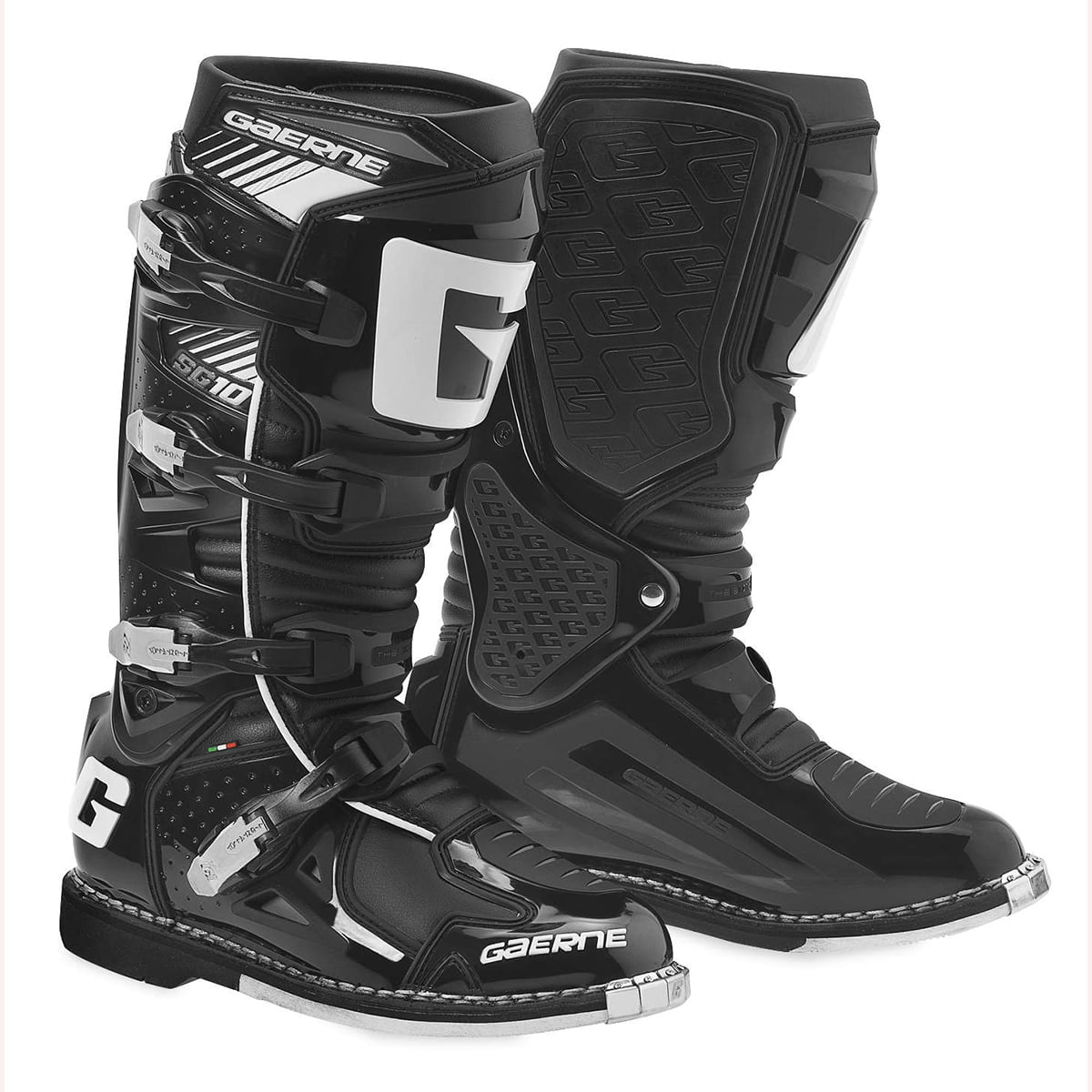 Gaerne SG-10 MX Offroad Boots Black 10 USA - Walmart.com