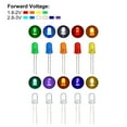 thumbnail image 4 of Uxcell 3mm Light Emitting Diodes, LED Diodes, 10 Colors, 300Pack, 4 of 5