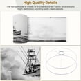 thumbnail image 4 of Lampshades 2 Pack Sport Fishing Boat Crashing Waves 13"x13"x10" Light Shade for Table Lamps Floor Lamp Shades Lampshade Replacement Easy Assembly, 4 of 8