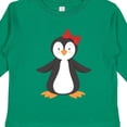 thumbnail image 4 of Inktastic Cute Penguin, Little Penguin, Penguin with Bow Boys or Girls Long Sleeve Toddler T-Shirt, 4 of 5