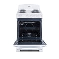 thumbnail image 6 of Summit 24 Inch Freestanding Electric Range, Coil Burners, White - RE2411W, 6 of 11