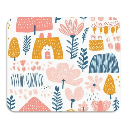 

Sketch Pattern Diatomaceous Earth Water Absorbent Mat Anti-Slip Rubber Backing 19.7 x 15.7