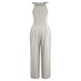 thumbnail image 5 of SONXAHE Womens Ruffle Jumpsuit Button Front Closure Baggy Wide Leg Casual Bottoms, 5 of 5