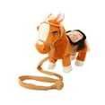 thumbnail image 2 of Electric Walking Horse Plush Toy with Sound, Realistic Neigh & Soft Music, Interactive Stuffed Animal Pony, Cuddly Companion, Easter Gifts, Valentine's Day Gift, 2 of 5