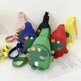 thumbnail image 4 of Willtoo Kids Sling Bags Crossbody Bag, Small Nylon Sling Bag for Travel, Cartoon Dinosaur Sling Bag, 4 of 4