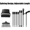 thumbnail image 2 of Broom and Dustpan Set with Long Handle, Windproof Stand  Dustpan for Home Kitchen Office Floor Use, 2 of 6
