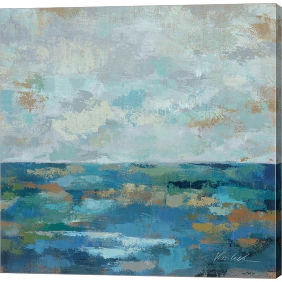 Metaverse Silvia Vassileva 'Seascape Sketches I' Canvas Art