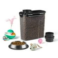 thumbnail image 2 of Starfrit LocknLock Contenant pour Nourriture pour Animaux avec Bol, 3.9L 132oz, Hermétique Étanche, Sans BPA, Bol d'Alimentation Intégré, Contient jusqu'à 4.4lb de Nourriture Sèche, Va au Lave-Vaisselle, Prise Facile, Durable, 2 of 9