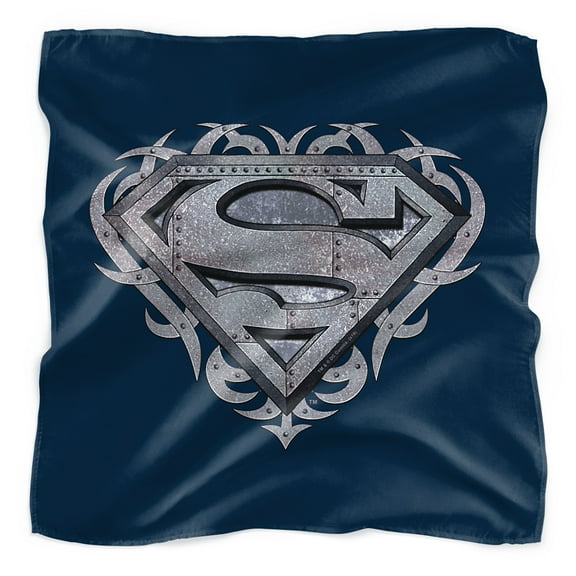 Superman Tribal Steel Shield Bandana (21 in x 21 in)