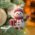 thumbnail image 6 of PALIFEUR Christmas Ornaments, 1 Pcs Christmas Snowman Ornaments for Christmas Tree Ornaments, Acrylic Xmas Hanging Ornaments Set for Christmas Holiday Gift Decorations, 6 of 6