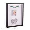 thumbnail image 2 of ArtToFrames 10x13 Inch Shadow Box Picture Frame, with a Satin Black Tall 1 Wide Shadowbox frame and Crisp Mat Backing (4654), 2 of 7