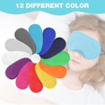 thumbnail image 4 of 12 Pieces Multicolor Eye Mask Cover Lightweight Blindfold Sleep Mask With Nose Pad And Elastic Straps For Kids Women Men, 12 Colors, 4 of 5