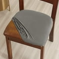 thumbnail image 5 of NUZYZ Chair Cover for Chairs Fans Bedside Tables Buckets Elastic Fabric Regularly Fit DIY Multi-Use Protector Washable Reusable Chair Seat Pad Sleeve for Dining Rooms Kitchen Banquets,Dark Coffee, 5 of 8