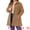 Camel, variant on DARING DIVA Women's Plus Size Full Lined Side Pocket Single Breasted Coats 1X Burgundy