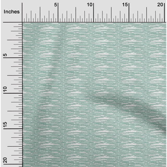 oneOone Viscose Chiffon Teal Green Fabric Square Geometric Craft Projects Decor Fabric Printed By The Yard 42 Inch Wide