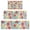 Pioneer Flower Floral-2, variant on Pioneer Flower Floral Print Pattern Kitchen Rugs Sets Of 3,Kitchen Runner Rugs Non Skid Washable,Decorative Kitchen Floor Mats for Kitchen,Sink,Laundry,17X30 Inch 17X47 Inch 17X59 Inch