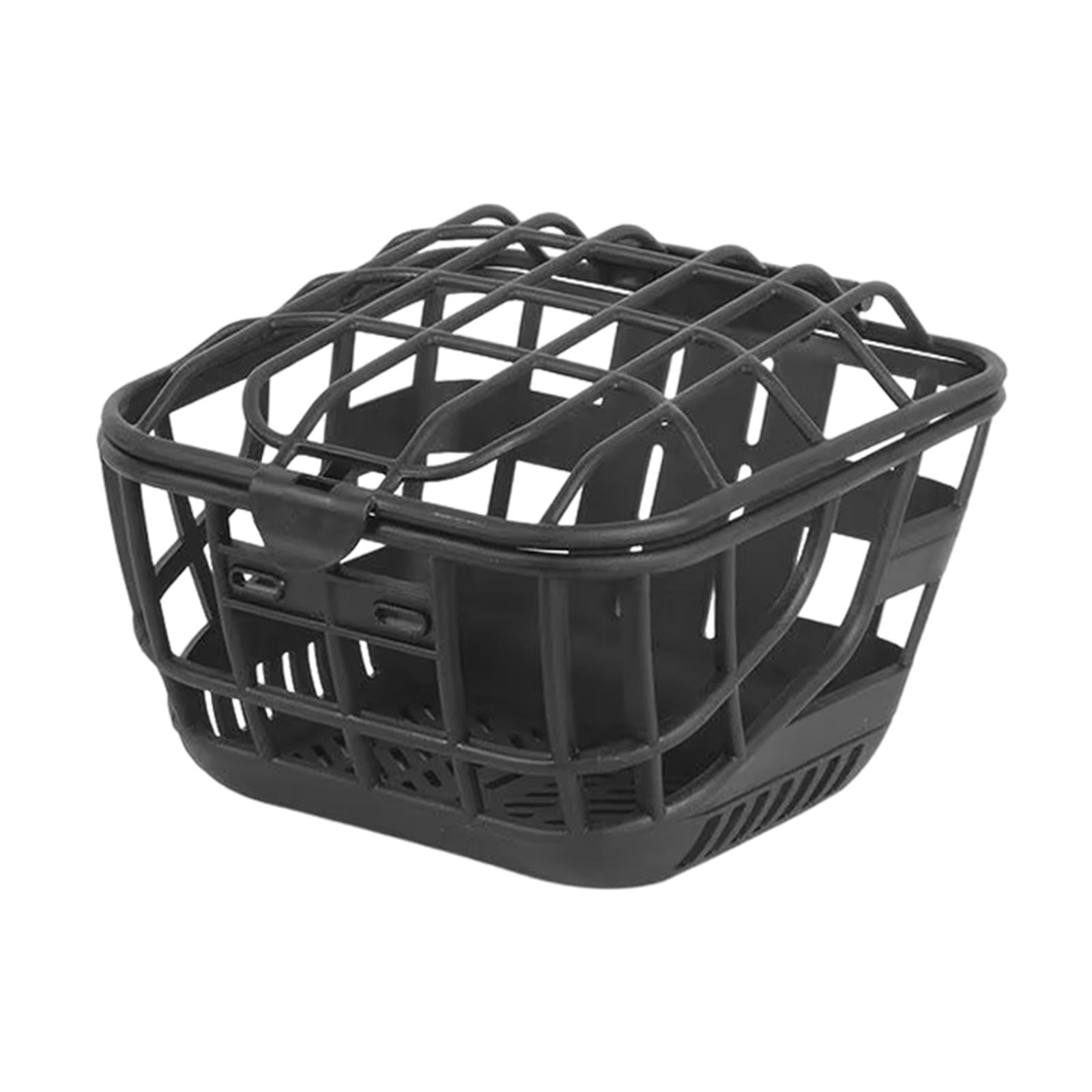 Front Bike Basket Front Basket Removable Basket with Lid Durable Bike Frame Basket for Kids Bikes, Road Bikes Riding