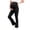 Black, variant on Women's Pregnancy Pants Stretchy Flared Leggings with Pocket Comfortable Maternity Support Yoga Workout Pant