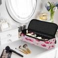 thumbnail image 6 of Hair Tools Travel Bag Heat-Resistant Curling Iron Organizer Bag with Detachable Heatproof Mat Travel Storage Case Watercolor Sparkling Cherries, 6 of 8