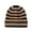 Khaki, variant on Winter Slouchy Knitted Cuffed Beanie Hats for Women Soft Classic Knit Stretchy Striped Warm Cap for Men and Women