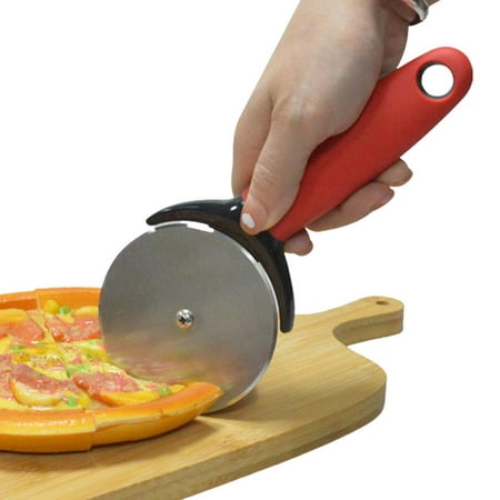 

Younar Stainless Pizza Cutter Wheel Ergonomic Pizza Roller Cutter Baking Accessories for Pizzas Pies Waffles Dough Cookies Non-slip and Easy to Use landmark
