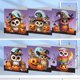 thumbnail image 3 of Pintura Diamantes Tarjeta Felicitación Diy 6 PCS Halloween Cat para Adultos Familia Amigos, 3 of 9