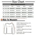 thumbnail image 3 of Yubnlvae Mint Green Blouses for Women Casual 3/4 Length Sleeve Womens Tops V Neck Tshirts Shirts with Flared Sleeve, M, 3 of 5