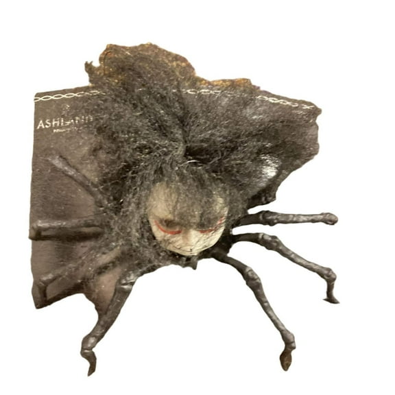 Ashland Halloween Doll Head Spider Decoration 8x8in