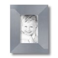 thumbnail image 2 of ArtToFrames 4" x 6" Light Silver Picture Frame, 4x6 inch Silver Wood Poster Frame (WOM-4827), 5 Pack, 2 of 7