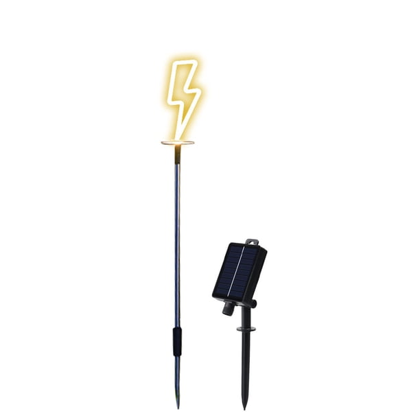 1PCS Luz de neón solar - Enchufe de tierra solar Lightning de alta calidad Ormromra CPB-US-DYP797-4