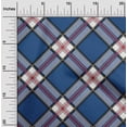 thumbnail image 1 of oneOone Polyester Lycra Fabric Tartan Check Fabric Prints By Yard 56 Inch Wide, 1 of 4
