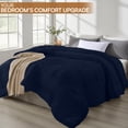 thumbnail image 5 of Utopia Bedding All Season Down Alternative Quilted Twin Comforter, Duvet Insert with Corner Tabs, Machine Washable, Bed Comforter (Navy), 5 of 6