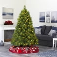 thumbnail image 4 of Nearly Natural 6.5ft. Green Scotch Pine Artificial Christmas Tree with 350 Clear LED Lights, 4 of 8