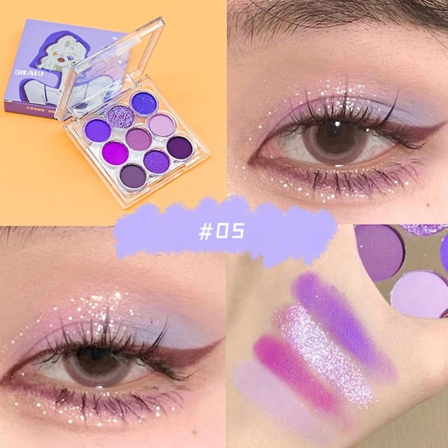 Transparent Acrylic Eye Shadow Palette