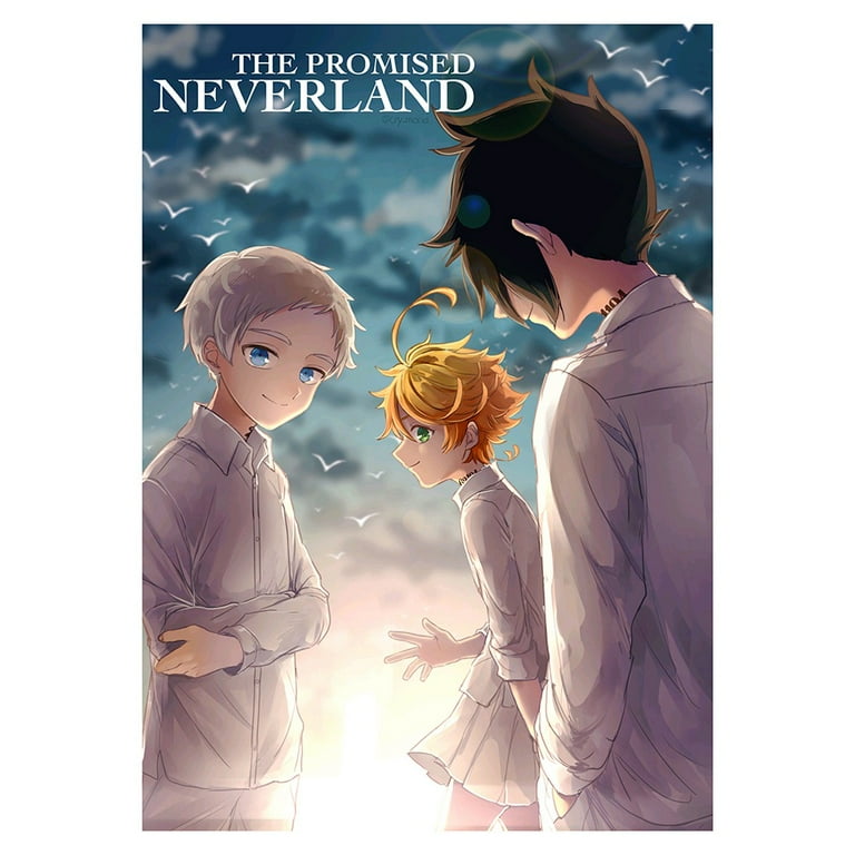 Japanese Anime The Promised Neverland Character Poster Wall Art