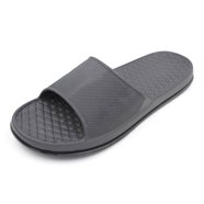 Men's Rubber Slide Sandal Slipper Comfortable Shower Beach Shoe Slip On ...