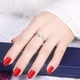 thumbnail image 2 of Qarigey Anillos ajustables elegantes para mujer, regalo para cada ocasión, anillo de dedo hermoso y elegante Ropa, zapatos y accesorios Miscelánea Oro rosa, 2 of 6