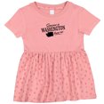 thumbnail image 3 of Inktastic Someone in Washington Loves Me Girls Baby Dress, 3 of 5