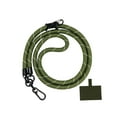 thumbnail image 2 of Phone Tether Phone Lanyard Holder Strap Durable Multipurpose Phone Accessories Universal Anti Lost Protector for ID Card Smartphones Green White, 2 of 8