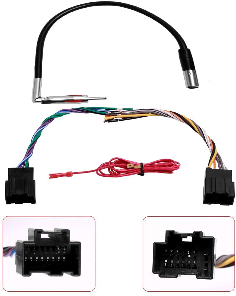 Car Stereo Radio Wire Harness Plug for Some GMC Buick Pontiac Saturn Vehicles 