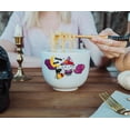 thumbnail image 2 of Cuenco de arroz con fideos ramen de cerámica, plateado, Buffalo Hello Kitty, 2 of 3