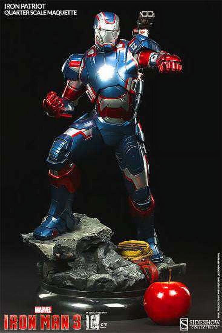 Marvel Iron Man 3 Iron Patriot Maquette