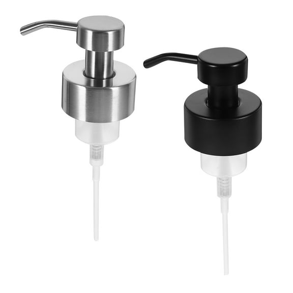 OULII 2Pcs Foaming Soap Dispenser Pump for Countertop Kitchen Bathroom Precise Liquid Control Assorted