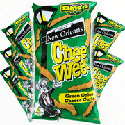 Elmer's New Orleans Chee Wees -- Green Onion (2oz/6 Bags)