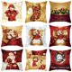 thumbnail image 4 of 45cm Christmas Cushion Cover Merry Christmas Decor For Home 2024 Christmas Ornaments Navidad Noel Xmas Gifts Happy New Year 2025, 4 of 5