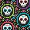 DAY OF THE DEAD BEVERAGE PARTY NAPKINS 16 CT