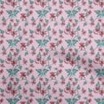 thumbnail image 1 of oneOone Cotton Poplin Twill Light Pink Fabric Florals Sewing Craft Projects Fabric Prints By Yard 56 Inch Wide, 1 of 4