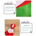 thumbnail image 4 of Kearding Sombrero de Navidad Decoración de festival interesante Adorno de vacaciones Accesorios de disfraces Sombrero de rayas de Navidad Prop, 4 of 6